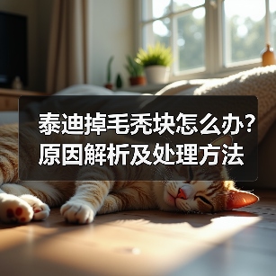 泰迪掉毛秃块怎么办?原因解析及处理方法(图2) 泰迪掉毛秃块怎么办?原因解析及处理方法(图2)