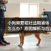小狗频繁呕吐透明液体怎么办？原因解析与应对方法(图3)