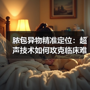 脓包异物精准定位：超声技术如何攻克临床难