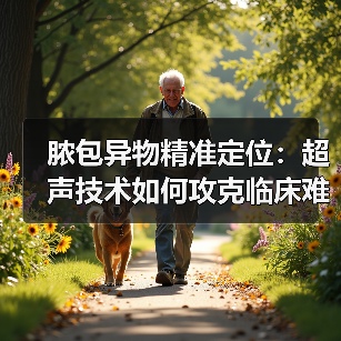 脓包异物精准定位:超声技术如何攻克临床难题?(图2) 脓包异物精准定位:超声技术如何攻克临床难题?(图2)