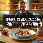 跳蚤叮咬致犬皮炎如何确诊?一例FAD病例治疗策略揭秘(图2) 跳蚤叮咬致犬皮炎如何确诊?一例FAD病例治疗策略揭秘(图2)