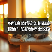狗狗真菌感染如何彻底根治?防护治疗全攻略(图2) 狗狗真菌感染如何彻底根治?防护治疗全攻略(图2)
