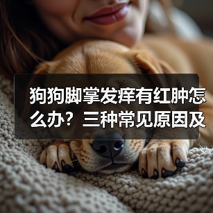 狗狗脚掌发痒有红肿怎么办？三种常见原因及