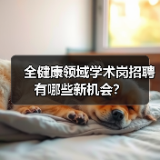 全健康领域学术岗招聘有哪些新机会？