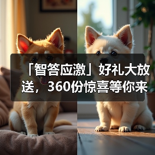 「智答应激」好礼大放送，360份惊喜等你来赢！(图2)