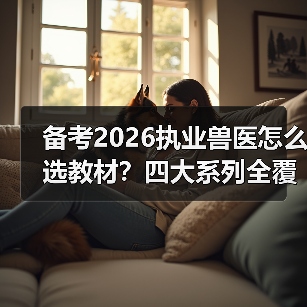 备考2026执业兽医怎么选教材?四大系列全覆盖+超值优惠轻松应对!(图4) 备考2026执业兽医怎么选教材?四大系列全覆盖+超值优惠轻松应对!(图4)