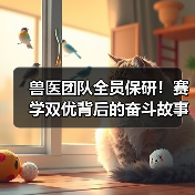 兽医团队全员保研!赛学双优背后的奋斗故事(图4) 兽医团队全员保研!赛学双优背后的奋斗故事(图4)