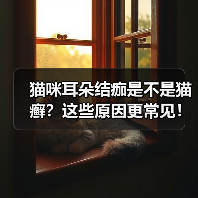 猫咪耳朵结痂是不是猫癣？这些原因更常见！(图3)