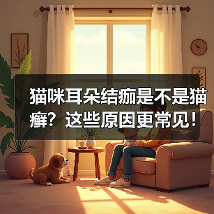 猫咪耳朵结痂是不是猫癣？这些原因更常见！(图4)