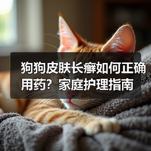 狗狗皮肤长癣如何正确用药？家庭护理指南 - 辰飞雨新生家伴