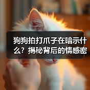狗狗拍打爪子在暗示什么？揭秘背后的情感密码！(图3)