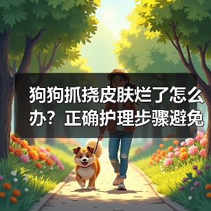 狗狗抓挠皮肤烂了怎么办?正确护理步骤避免感染(图4) 狗狗抓挠皮肤烂了怎么办?正确护理步骤避免感染(图4)