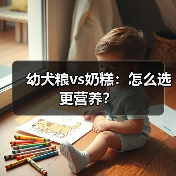 幼犬粮vs奶糕：怎么选更营养？
