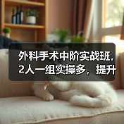 外科手术中阶实战班,2人一组实操多,提升技能快(图2) 外科手术中阶实战班,2人一组实操多,提升技能快(图2)