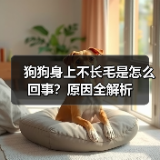 狗狗身上不长毛是怎么回事?原因全解析(图4) 狗狗身上不长毛是怎么回事?原因全解析(图4)