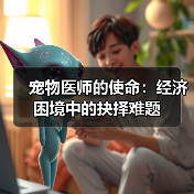 宠物医师的使命：经济困境中的抉择难题 - 辰飞雨新生家伴