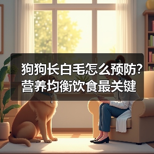 狗狗长白毛怎么预防？营养均衡饮食最关键