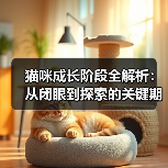 猫咪成长阶段全解析:从闭眼到探索的关键期(图4) 猫咪成长阶段全解析:从闭眼到探索的关键期(图4)