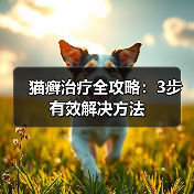 猫癣治疗全攻略：3步有效解决方法 - 辰飞雨新生家伴