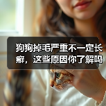 狗狗掉毛严重不一定长癣，这些原因你了解吗？ - 辰飞雨新生家伴