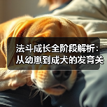 法斗成长全阶段解析:从幼崽到成犬的发育关键(图3) 法斗成长全阶段解析:从幼崽到成犬的发育关键(图3)