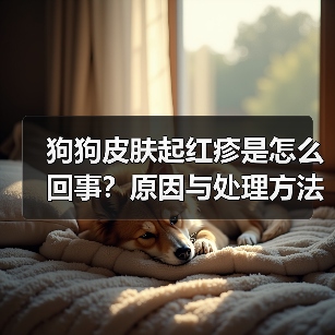 狗狗皮肤起红疹是怎么回事？原因与处理方法 - 辰飞雨新生家伴