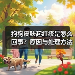 狗狗皮肤起红疹是怎么回事?原因与处理方法(图3) 狗狗皮肤起红疹是怎么回事?原因与处理方法(图3)