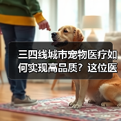 三四线城市宠物医疗如何实现高品质?这位医生的创业故事(图2) 三四线城市宠物医疗如何实现高品质?这位医生的创业故事(图2)