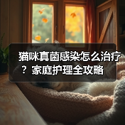 猫咪真菌感染怎么治疗?家庭护理全攻略(图4) 猫咪真菌感染怎么治疗?家庭护理全攻略(图4)