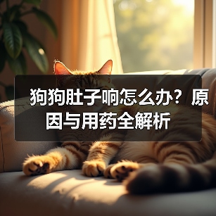 狗狗肚子响怎么办?原因与用药全解析(图4) 狗狗肚子响怎么办?原因与用药全解析(图4)