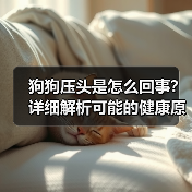 狗狗压头是怎么回事？详细解析可能的健康原因 - 辰飞雨新生家伴