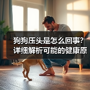 狗狗压头是怎么回事?详细解析可能的健康原因(图3) 狗狗压头是怎么回事?详细解析可能的健康原因(图3)