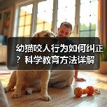 幼猫咬人行为如何纠正？科学教育方法详解(图3)