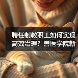 聘任制教职工如何实现高效治理?兽医学院新举措引关注(图2) 聘任制教职工如何实现高效治理?兽医学院新举措引关注(图2)