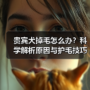 贵宾犬掉毛怎么办？科学解析原因与护毛技巧(图3)