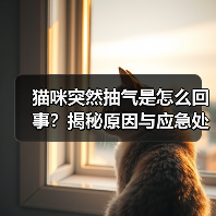 猫咪突然抽气是怎么回事？揭秘原因与应急处理方法 - 辰飞雨新生家伴