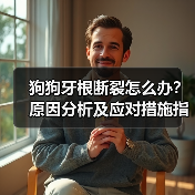 狗狗牙根断裂怎么办？原因分析及应对措施指南 - 辰飞雨新生家伴