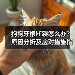 狗狗牙根断裂怎么办?原因分析及应对措施指南(图3) 狗狗牙根断裂怎么办?原因分析及应对措施指南(图3)
