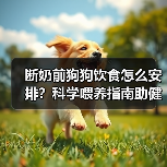 断奶前狗狗饮食怎么安排？科学喂养指南助健康成长 - 辰飞雨新生家伴