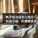兔子球虫病怎么传染?饮食污染、环境等多途径解析(图2) 兔子球虫病怎么传染?饮食污染、环境等多途径解析(图2)
