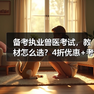 备考执业兽医考试,教材怎么选?4折优惠+考点覆盖+题量丰富,轻松备考!(图4) 备考执业兽医考试,教材怎么选?4折优惠+考点覆盖+题量丰富,轻松备考!(图4)