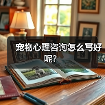 宠物心理咨询怎么写好呢？ - 辰飞雨新生家伴