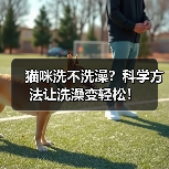 猫咪洗不洗澡？科学方法让洗澡变轻松！ - 辰飞雨新生家伴