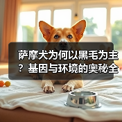 萨摩犬为何以黑毛为主？基因与环境的奥秘全解析 - 辰飞雨新生家伴