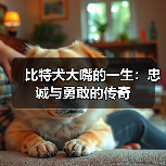 比特犬大嘴的一生:忠诚与勇敢的传奇(图2) 比特犬大嘴的一生:忠诚与勇敢的传奇(图2)