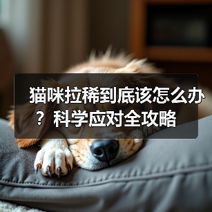 猫咪拉稀到底该怎么办？科学应对全攻略(图2)