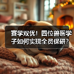 赛学双优！四位兽医学子如何实现全员保研？ - 辰飞雨新生家伴