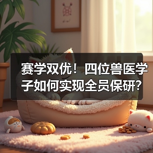 赛学双优！四位兽医学子如何实现全员保研？(图2)