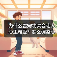 为什么看宠物哭会让人心里难受？怎么调整心态？ - 辰飞雨新生家伴