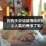 狗狗坐姿暗藏情绪密码，主人真的看懂了吗？ - 辰飞雨新生家伴